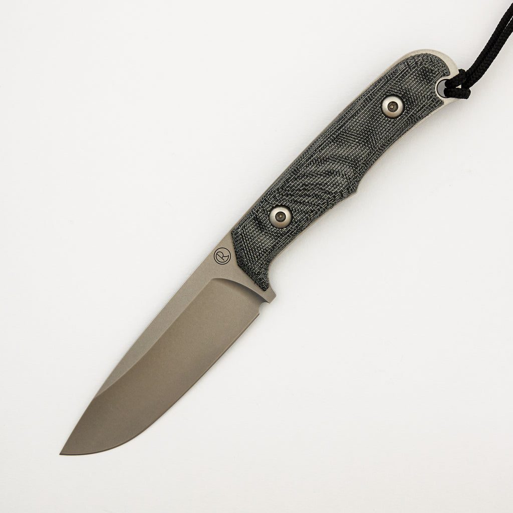 Backpacker - Black Canvas Micarta - CPM MagnaCut Blade
