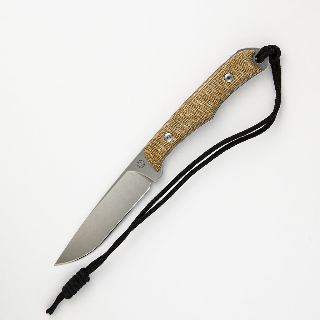 Inyoni - Natural Canvas Micarta - CPM MagnaCut Blade
