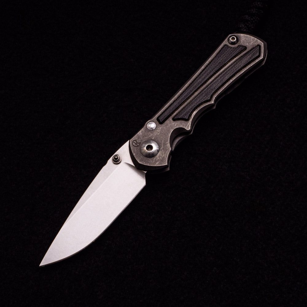 SMALL INKOSI – BLACK CANVAS MICARTA INLAY – CPM S35VN BLADE