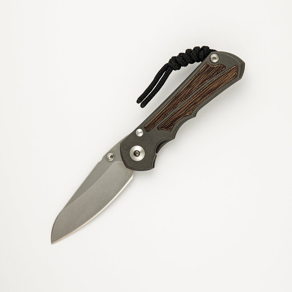 Small Inkosi - Natural Canvas Micarta Inlays - Insingo CPM MagnaCut Blade