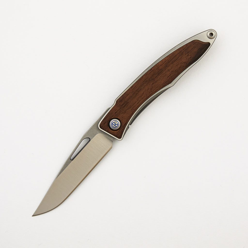 Mnandi - Macassar Ebony Inlay - CPM MagnaCut Blade