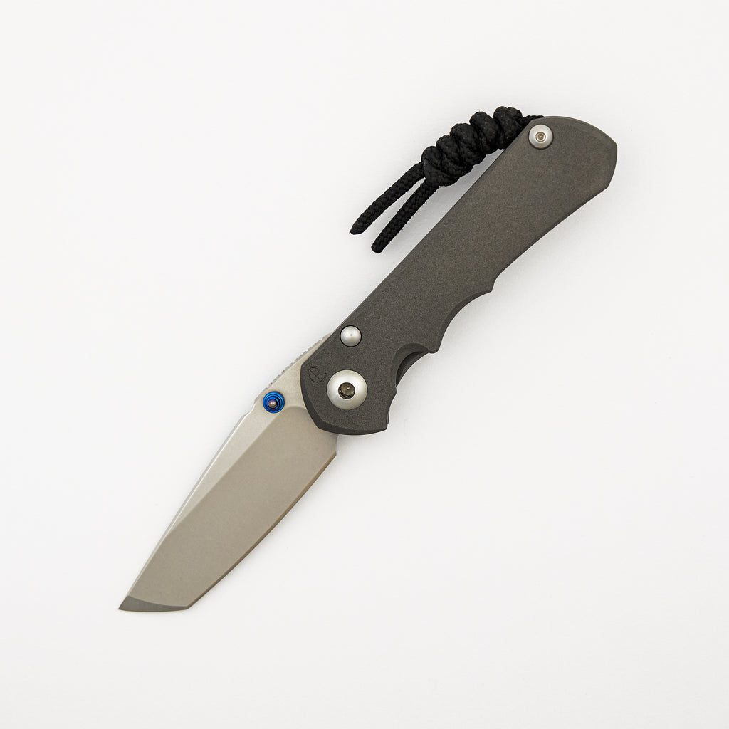 Small Inkosi - Tanto S35VN Blade - Titanium Handle