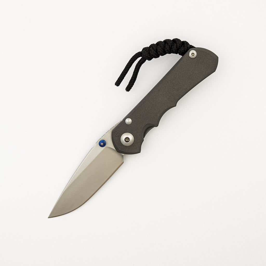 Small Inkosi - Titanium Handle - Drop Point CPM S35VN Blade