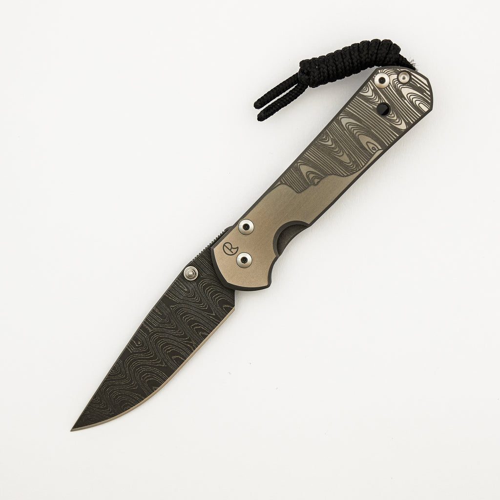 Small Sebenza 21 - CGG "Ladder" - Devin Thomas Ladder Blade