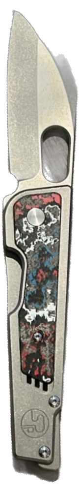 GT knife, blade up