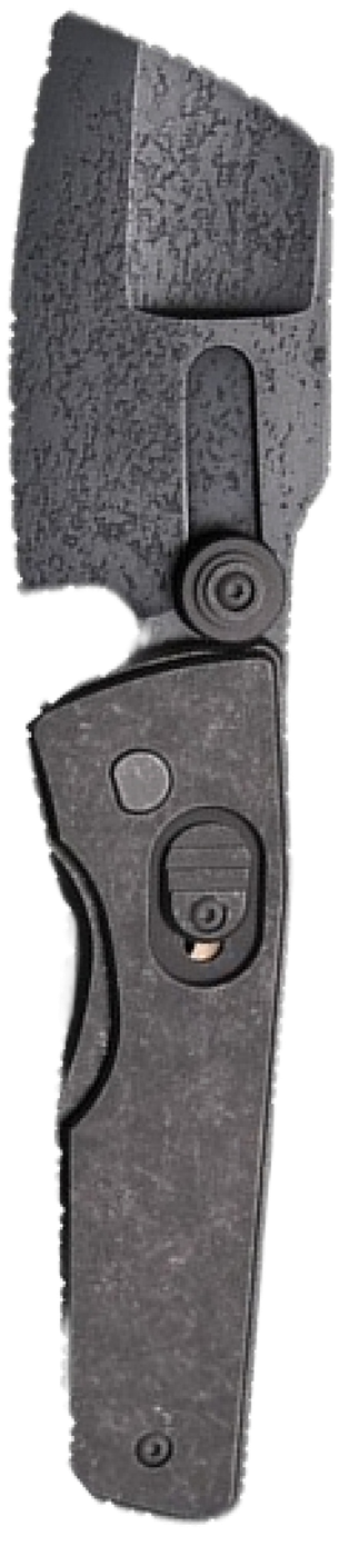 Guppy OG knife, blade up