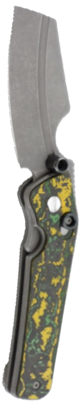 Rook knife, blade up