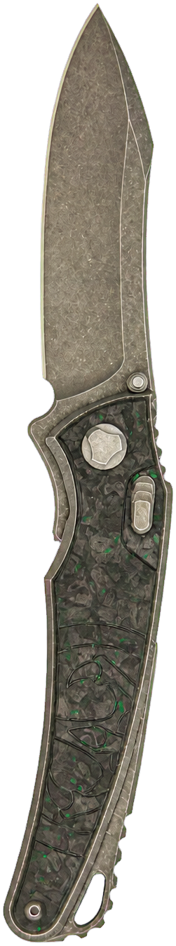 Talon knife, blade up