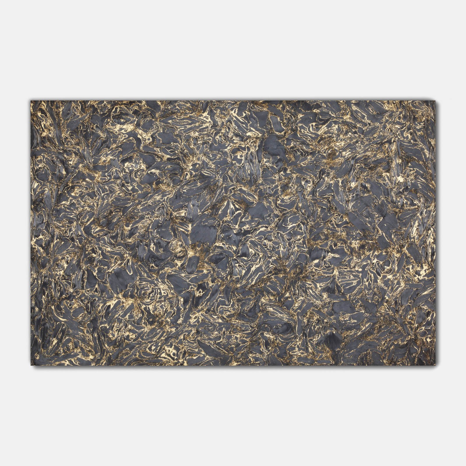 Fat Carbon Dark Matter Gold flat material