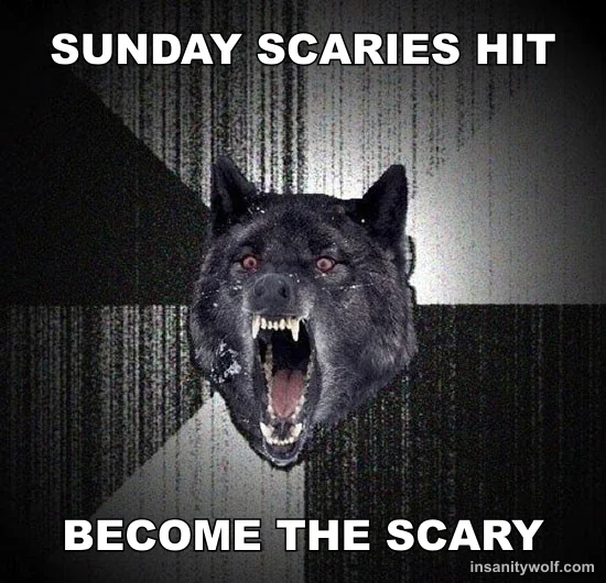 Insanity Wolf: SUNDAY SCARIES HIT - BECOME THE SCARY