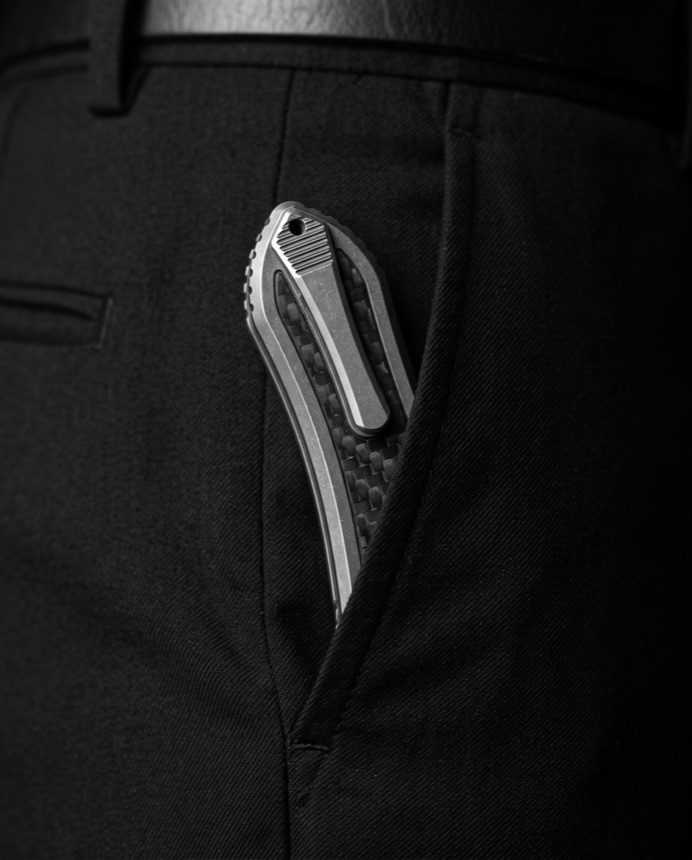 A Hawk Deadlock riding in the pocket.